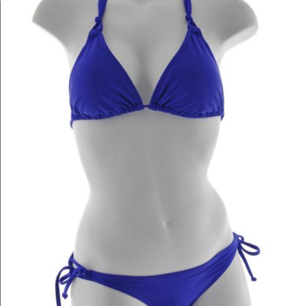 Dark Blue (almost purple) Bikini Size Small NWT